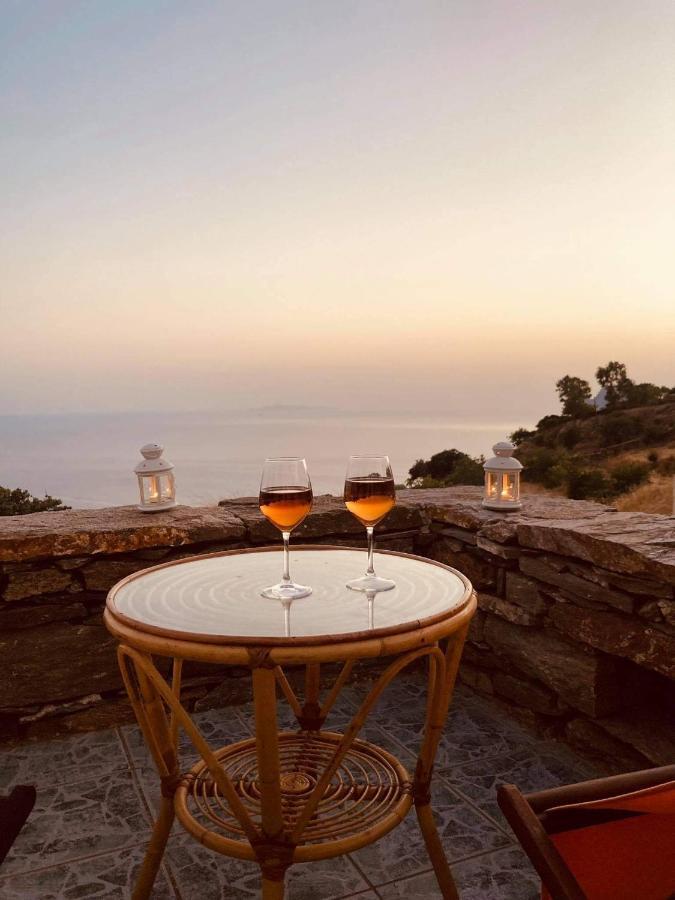 Kea Houses View - Μαγευτική Θέα Στο Αιγαίο Πέλαγος Φοιρα Κατω Μερια Κεασ Kato Meria ภายนอก รูปภาพ