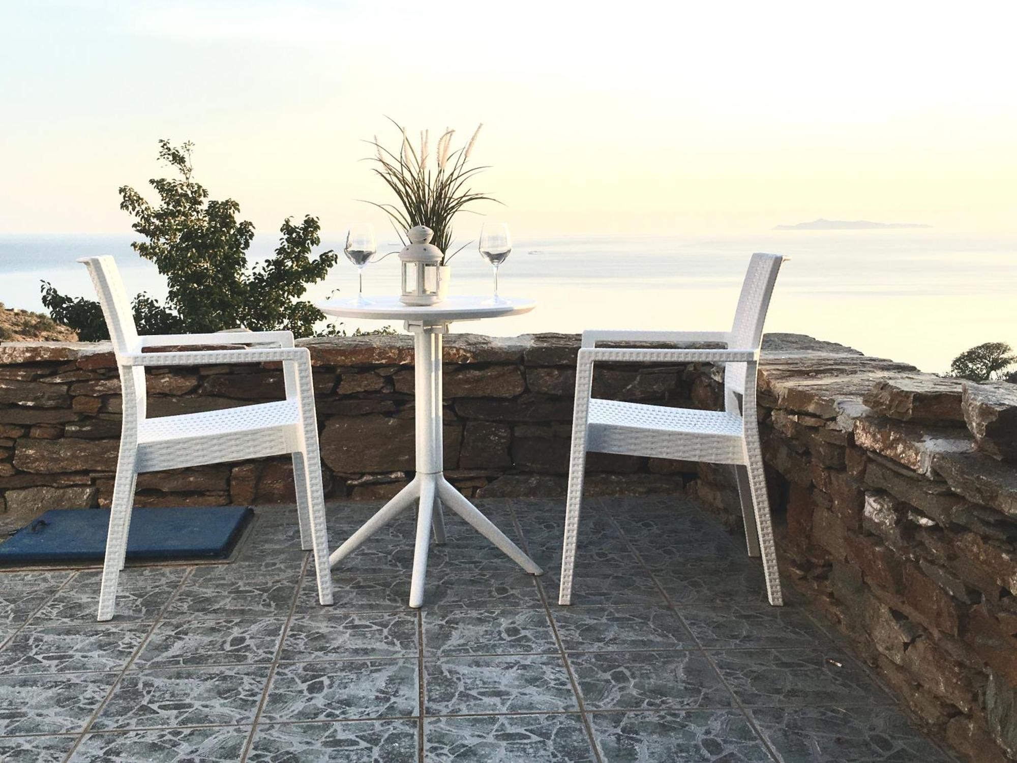 Kea Houses View - Μαγευτική Θέα Στο Αιγαίο Πέλαγος Φοιρα Κατω Μερια Κεασ Kato Meria ภายนอก รูปภาพ